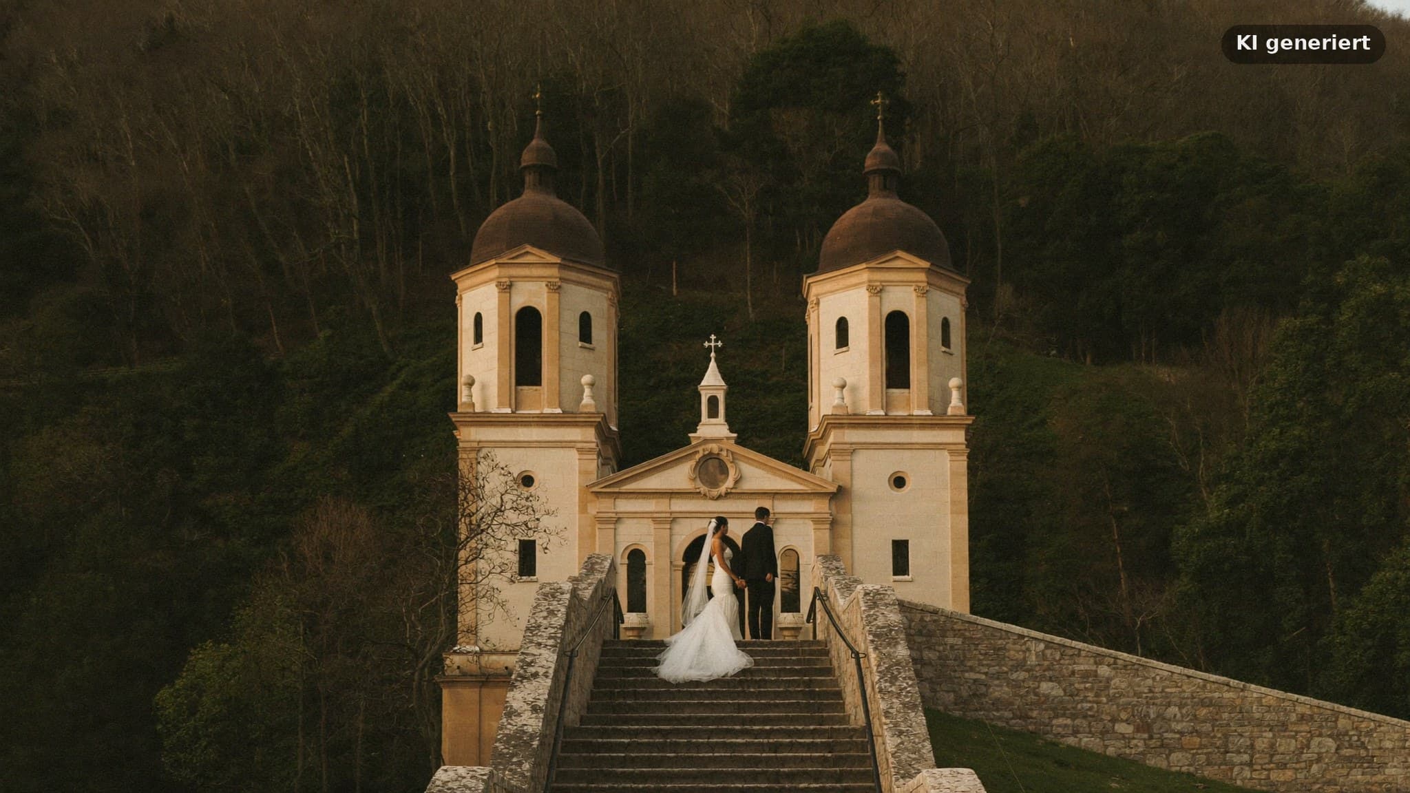 Hochzeitsfotograf Würzburg Steinbachtal: Käppele, Frankenwarte und viel Wald
